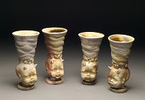 Wood fired baby chalice set